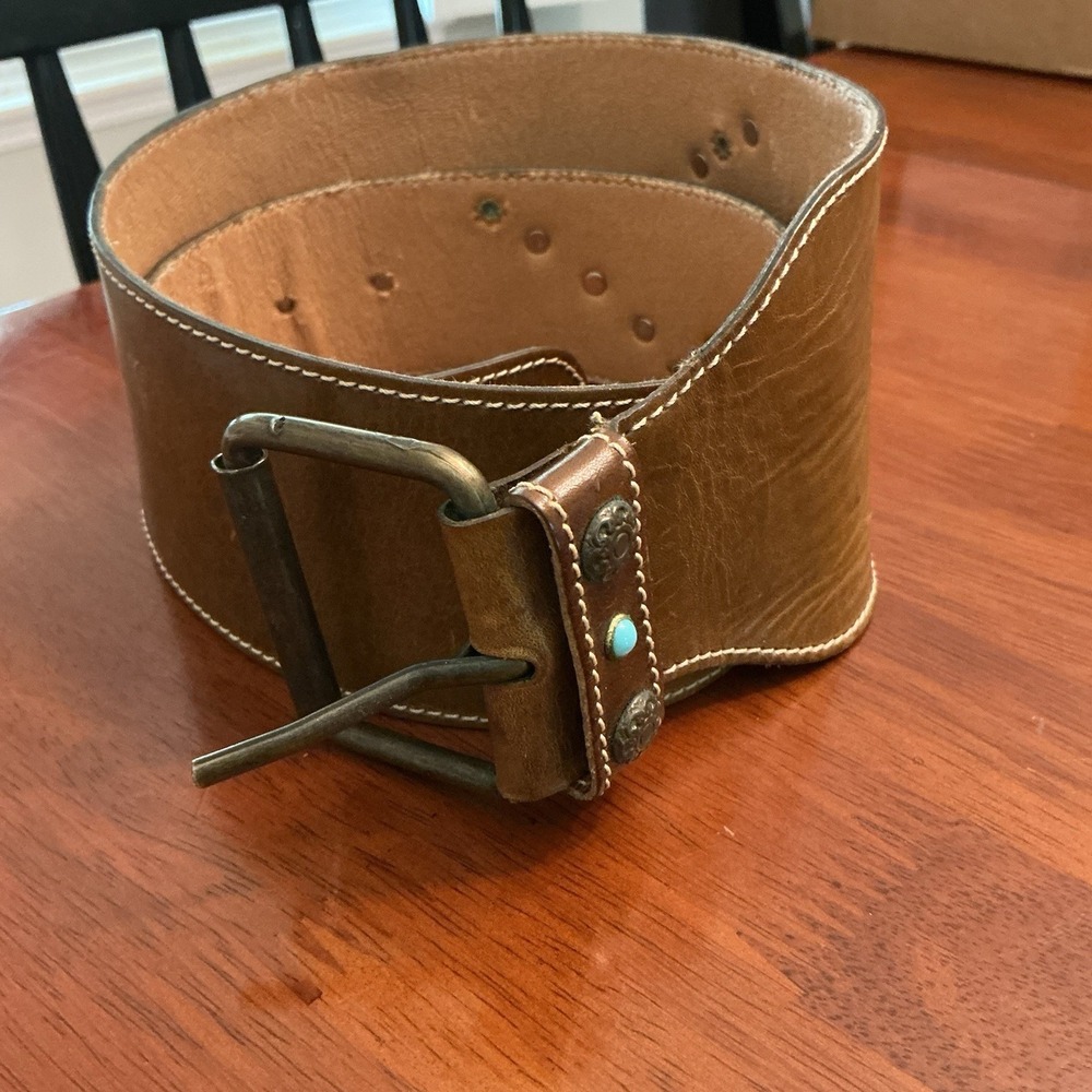 Vintage Balizza Leather Belt‎ Women's Medium